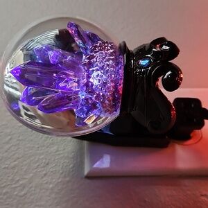 Crystal Ball Plug In & Lights